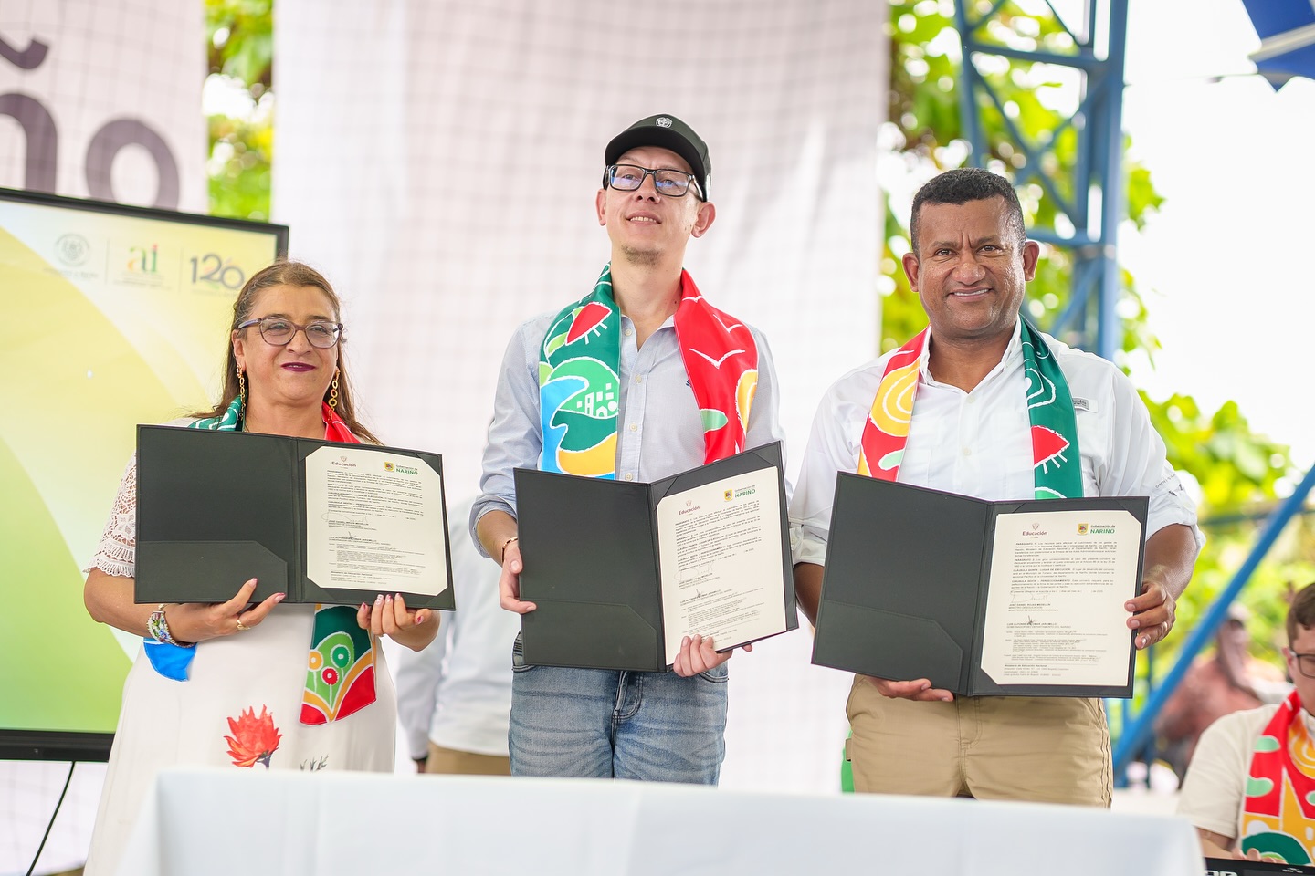 Líderes educativos en Tumaco
